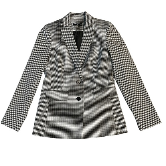 KARL LAGERFELD PARIS | Houndstooth Blazer | Size 4 - Picture 1 of 8